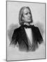 Illustration of Franz Liszt, Hungarian Composer and Pianist-null-Mounted Photographic Print