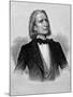 Illustration of Franz Liszt, Hungarian Composer and Pianist-null-Mounted Photographic Print
