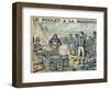Illustration of French Soldiers Cooking Marengo Chicken-Stefano Bianchetti-Framed Giclee Print