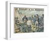 Illustration of French Soldiers Cooking Marengo Chicken-Stefano Bianchetti-Framed Giclee Print