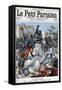 Illustration of French Victory in Central Africa-Stefano Bianchetti-Framed Stretched Canvas