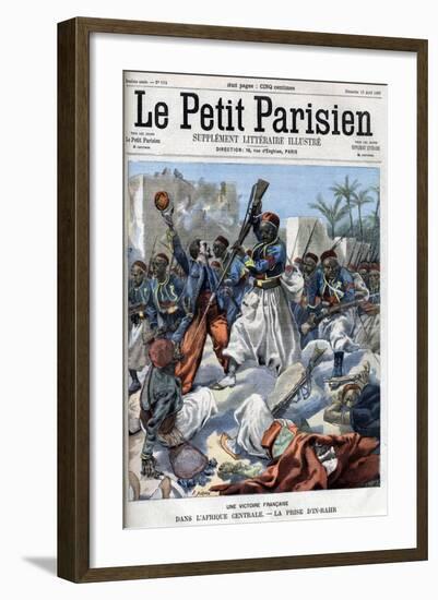 Illustration of French Victory in Central Africa-Stefano Bianchetti-Framed Giclee Print