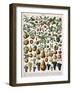 Illustration of Fruit Varieties, C.1905-10-Alillot-Framed Giclee Print