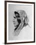 Illustration of George Eliot, English Novelist-null-Framed Photographic Print