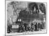Illustration of Grotto at Lourdes-null-Mounted Giclee Print