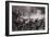 Illustration of Haymarket Riot in Chicago by T. De Thulstrup-null-Framed Giclee Print