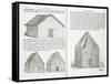 Illustration of House Types-Giovanni Antonio Rusconi-Framed Stretched Canvas