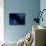 Illustration of Humans and Aliens in Outer Space-null-Stretched Canvas displayed on a wall