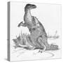 Illustration of Iguanodon-null-Stretched Canvas