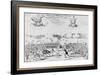Illustration of Imaginary Use of Armed Balloons-null-Framed Giclee Print