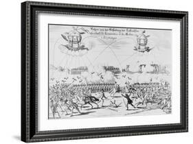 Illustration of Imaginary Use of Armed Balloons-null-Framed Giclee Print