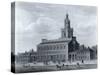 Illustration of Independence Hall-null-Stretched Canvas