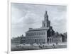 Illustration of Independence Hall-null-Framed Giclee Print