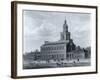 Illustration of Independence Hall-null-Framed Giclee Print