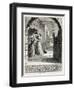 Illustration of Jack Sheppard Escaping from His Cell at Newgate Prison-George Cruikshank-Framed Giclee Print