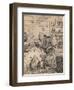 Illustration of King George III Dining with His Queen-null-Framed Giclee Print