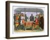 Illustration of King John signing the Magna Carta, 19th century-James William Edmund Doyle-Framed Giclee Print