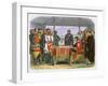 Illustration of King John signing the Magna Carta, 19th century-James William Edmund Doyle-Framed Giclee Print