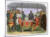 Illustration of King John signing the Magna Carta, 19th century-James William Edmund Doyle-Mounted Giclee Print