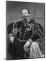 Illustration of King Victor Emmanuel II Poised in Uniform-null-Mounted Giclee Print