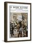 Illustration of Louise Michel Participating in an Unemployment Demonstration-Stefano Bianchetti-Framed Giclee Print