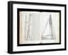 Illustration of Methods for Raising Columns-Giovanni Antonio Rusconi-Framed Giclee Print