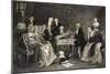 Illustration of Mozart at Vienna, Playing His Opera Don Juan for the First Time-O. Pelton-Mounted Giclee Print