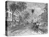 Illustration of Nineteenth Century Salem-null-Stretched Canvas