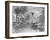 Illustration of Nineteenth Century Salem-null-Framed Giclee Print