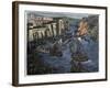 Illustration of Normans Laying Siege to Paris-Stefano Bianchetti-Framed Giclee Print