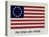 Illustration of Original American Flag-null-Stretched Canvas