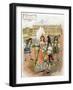 Illustration of Palais De Versailles during the Age of Louis XIV-Stefano Bianchetti-Framed Giclee Print