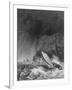 Illustration of Parry's Boats in a Snow Storm Off Walden Island-null-Framed Giclee Print