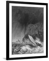 Illustration of Parry's Boats in a Snow Storm Off Walden Island-null-Framed Giclee Print