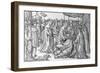 Illustration of Pope Giving Birth-null-Framed Giclee Print