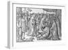 Illustration of Pope Giving Birth-null-Framed Giclee Print