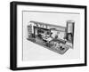 Illustration of Prefab Fallout Shelters, Designed to Be Placed Beneath a Covering of Earth, 1962-null-Framed Photo