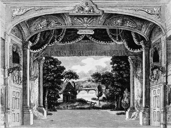'Illustration of Proscenium Arch' Giclee Print | AllPosters.com