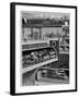 Illustration of Railway Transport in London-Stefano Bianchetti-Framed Giclee Print