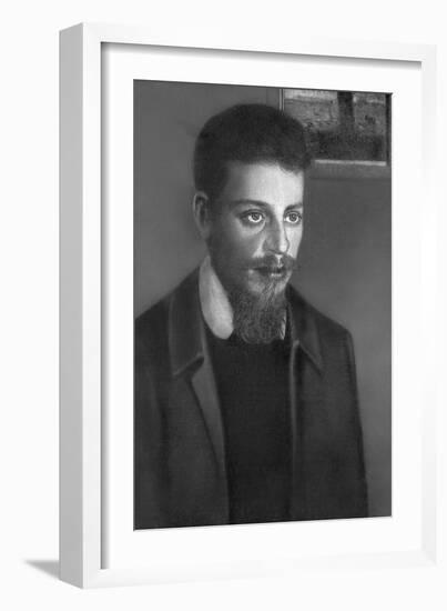 Illustration of Rainer Maria Rilke-null-Framed Giclee Print