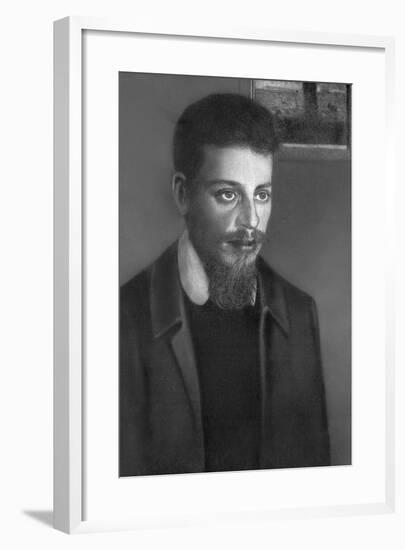 Illustration of Rainer Maria Rilke-null-Framed Giclee Print