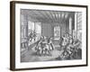 Illustration of Royal Commissioners Thrown out Window-null-Framed Giclee Print