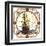 Illustration Of Sailing Ships Of The 17Th Century At Sunset-Vertyr-Framed Art Print