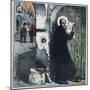 Illustration of Saint Francis of Sales Posting Tracts on Protestant Homes-Stefano Bianchetti-Mounted Giclee Print