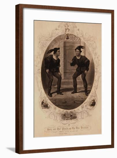 Illustration of Scene from Comedy of Errors-null-Framed Giclee Print