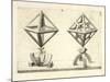 Illustration Of Sculpture. Geometric Designs Illustrating Euclidian Principles Of Geometry.-Wenzel Jamnitzer-Mounted Giclee Print