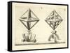 Illustration Of Sculpture. Geometric Designs Illustrating Euclidian Principles Of Geometry.-Wenzel Jamnitzer-Framed Stretched Canvas