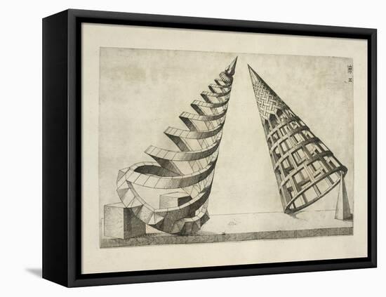 Illustration Of Sculpture-Wenzel Jamnitzer-Framed Stretched Canvas