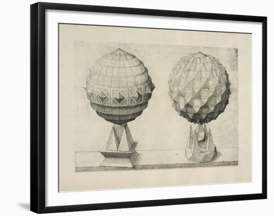 Illustration Of Sculpture-Wenzel Jamnitzer-Framed Giclee Print