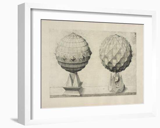 Illustration Of Sculpture-Wenzel Jamnitzer-Framed Giclee Print